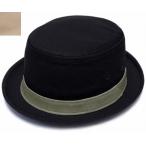 ニューヨークハット New York Hat ポークパイハット 3061 COTTON STINGY Black Khakiver2 メンズ レディース