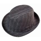 New York Hat（ニューヨークハット） ハット #3102 THIN STRIPE CASUAL, Black