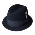 New York Hat（ニューヨークハット） 帽子 フェルトハット #5240 EAST END, Black