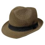 NEW YORK HAT ニューヨークハット 帽子 ストローハット 7183 STRAW CRUSHER Brown