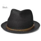 ニューヨークハット NEW YORK HAT 2075 SEWN BRAIDED HAT ショーン ブレイド ブラック バンブー メンズ レディース