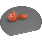 シービージャパン まな板 半月型 32×28cm ダークグレー 抗菌仕様 日本製 食洗機対応 熱湯消毒OK スペースを無