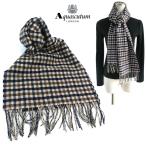 Aquascutum Ram шерсть muffler Aquascutum стандартный размер 168cm×31cm Британия производства унисекс ( без коробки .)