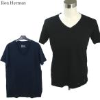 ショッピングロンハーマン ロンハーマン Ron Herman 8100 Vネック Tシャツ ダメージ加工 メンズ RHC 99209-04 コットン100% 決算セールSSP