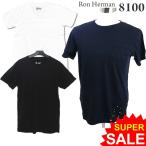 ロンハーマン Ron Herman 8100 クルーネック Tシャツ ダメージ加工 メンズ RHC 99209-05 コットン100% 決算セールSSP