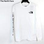 ザ・ノースフェイス ロンT 長袖 Tシャツ メンズ 薄手 THE NORTH FACE  NF0A471K LA9 ホワイト  右袖TNFロゴプリント