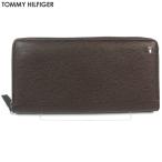 トミーヒルフィガー 長財布 ラウンドジップ ZIP AROUND ブラウンレザー メンズ TOMMY HILFIGER 31TL190011 200 BROWN 239572-A 入学就職祝 ギフトおすすめ