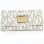 マイケルコース MICHAEL KORS 長財布 ジェットセット アイテム チェックブック ウォレット  32F1GJSE4B Jet Set Item Checkbook Wallet 301585