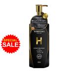 HERBENSIUS люкс уход 500mL кондиционер чёрный трюфель экстракт сочетание уход за волосами сделано в Японии мужской 