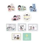  Chibi Maruko-chan and Crayon Shin-chan Secret акрил стикер CM-5563001 / все 10 вид Random ...1. сотрудничество дизайн манга иллюстрации 
