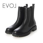 EVOL イーボル 本革 トラックソール サイドゴアブーツ IV8100 ブーツ レディース シューズ 靴