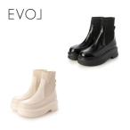 EVOL イーボル 軽量 ニット 厚底ブーツ IX5540 厚底 ブーツ レディース シューズ 靴