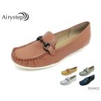Airy step エアリーステップ 59-6433 カジュアル感 トラッド ビットモカシンシューズ レディース シューズ 3E 本革 正規品