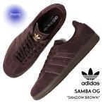 adidas アディダス サンバ スニーカー SAMBA OG SHADOW BROWN ( 茶色 ブラウン スエード ガムソール メンズ レディース ウィメンズ JI3211 )