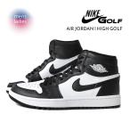 NIKEナイキ エア ジョーダン ハイ ゴルフ スニーカー AIR JORDAN 1 HIGH GOLF PANDA ( 黒 白 パンダ ゴルフシューズ DQ0660-101 )