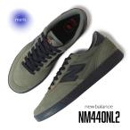 NEW BALANCE ニューバランス ヌメリック 440 スニーカー NM440NL2 DARK OLIVE/BLACK ( ダークオリーブ 緑 ブラック SKATE スケート 黒 メンズ )