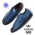 ショッピングスーパースター adidas アディダス X A&B スーパースター スニーカー SUPERSTAR NIGHT MARINE ( ブルー 青 アローアンドビースト コラボ メンズ レディース JS2594 )
