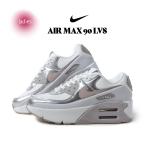 ショッピングエアマックス NIKE ナイキ ウィメンズ エアマックス 90 LV8 スニーカー AIR MAX 90 LV8 METALLIC PLATINUM ( 厚底 白 シルバー レディース IB0170-101 )