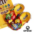 crocs クロックス M&MS CLASSIC CLOG MULTI エムアンドエムズ クラシック クロッグ サンダル ( レディース ウィメンズ イエロー 黄色 コラボ 211684-75Z )