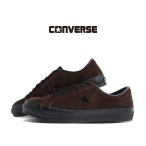 CONVERSE コンバース ワンスターＪスエード スニーカー ONE STAR J 日本製 SUEDE BROWN/BLACK ( ブラウン 茶色 スエード レザー メンズ 33702410 )