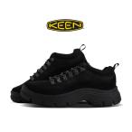 ショッピングkeen KEEN キーン KOSA OXFORD コーサ オックスフォード スニーカー ブーツ BOOTS BLACK ( ブラック 黒 厚底 レザースニーカー フィールドブーツ 1031310 )