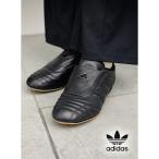 adidas アディダス テコンドー TAEKWONDO W スニーカー BLACK ( コアブラック ブラック 黒 Y2K レディース 薄底 レザー バレエ 韓国 JS4011 )