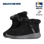 SKECHERS スケッチャーズ ムートン ブーツ オンザゴー ステラ ON-THE-GO STELLAR BOOTS BLACK 黒 レディース 防水 ハンズフリー 菜々緒着用 144740BBK