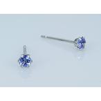 ピアス <br>２．５mm<br>タンザナイト<br>スタッド<br><br> レディース 女性用 ジュエリー ギフト 新生