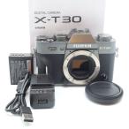 中古 １年保証 難あり品 FUJIFILM X-T30 ボディ チャコールシルバー