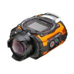  б/у 1 год гарантия прекрасный товар RICOH WG-M1 orange 