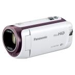 パナソニック HDビデオカメラ ワイプ撮り ホワイト HC-W570M-W パナソニック HDビデオカメラ W570M ワイプ撮り 90倍ズーム ホワイト