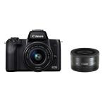キヤノン EOS Kiss M ダブルレンズキット（ブラック） ミラーレス一眼