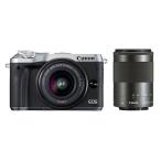 キヤノン EOS M6 ダブルズームキット（シルバー） ミラーレス一眼