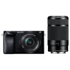 中古 １年保証 美品 SONY α6100 ダブルズームレンズキット ブラック [ILCE-6100Y]