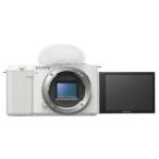 中古 １年保証 美品 SONY VLOGCAM ZV-E10 ボディ ホワイト [ZV-E10 W]