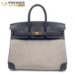 エルメス バーキン 25 バイブルン スイフト/トワルアッシュ ゴールド金具 K刻印