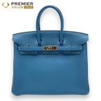 エルメス バーキン 25 コバルト トゴ ゴールド金具 X刻印