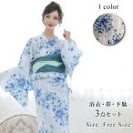 浴衣3点セット浴衣帯鼻緒下駄3点セ...