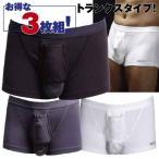 Yahoo! Yahoo!ショッピング(ヤフー ショッピング)メンズ爽快トランクス（同色3枚組）（健康促進,男性用,独立パンツ,下着,アンダーウェア,メッシュ,清潔,ポジショニング）