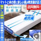 ショッピング下敷き 体の下に風が吹き抜け寝苦しさ解消！空調ベッド風眠Ver.3（専用シーツ付き） ( 敷布団 敷きパッド 省エネ 寝冷え対策 シングルベッド)