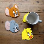TOM and JERRY ダックフェイスラバーコースター3種セット (トムとジェリー公式商品 トムとジェリーオフィシャルグッズコースター ラバー製コースター)