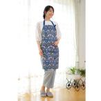 爆買 ウィリアム・モリスの「いちご泥棒」エレガントエプロン(エレガント お洒落 女性 家事 保育士  ガーデニング 可愛い 大きめポケット）