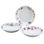 ムーミンハーバリウムトリオパスタセット 爆買 MOOMIN ムーミン食器 パスタプレート3枚セット ムーミン公式グッズ パスタ皿 テーブルウェア