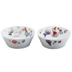 ムーミンハーバリウムペアボウルセット 爆買  MOOMIN ムーミン食器 ボウル2  個 ムーミン公式グッズ どんぶり ボウル型食器 直径13cm