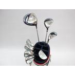 レディース ブリヂストン ツアーステージ CL ネイビー 8本セット 専用キャディバッグ付 ※ドライバー凹みあり [5878]