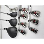 ブリヂストン ツアーステージ V002 11本セット オリジナルカーボン＆スチールシャフト（S） ※ドライバーに凹みあり [6654]