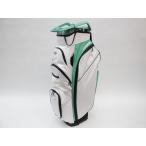 新品 OGIO オジオ 2026 WOODE カートバッグ Pinseeker ホワイト/グリーン 15分割口 キャディバッグ 日本未発売USモデル！ 7854]