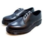ドクターマーチン 3ホール ギブソン メンズ シューズ ブラック Dr.Martens 1461 3EYE GIBSON SHOE 14345001 MONO BLACK