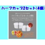 かき氷用　製氷カップ  ハーフサイズ 2個セット HS-18HF ドウシシャ　DOSHISHA　DTYシリーズ用