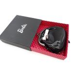 バービー ブラック ポーチ がまぐち 11815 Barbie 化粧ポーチ キラキラ メイク 輸入 インポート 宅配便配送のみ